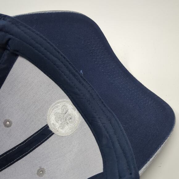 GE Strapback Hat Multicolor One Size Embroidered Colorblock Adjustable - Picture 8 of 9